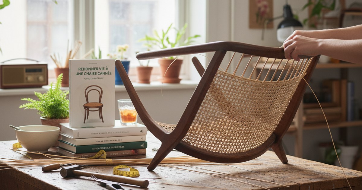 Redonner vie à une chaise cannée : guide pratique
